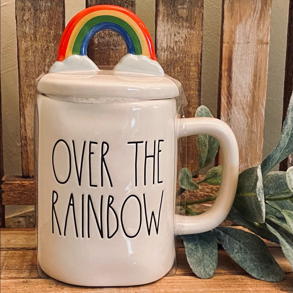 NEW Rae Dunn Over  The Rainbow Mug  🌈